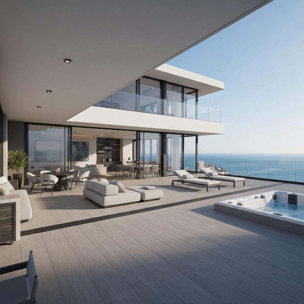 Luxury Penthouse with Sea View