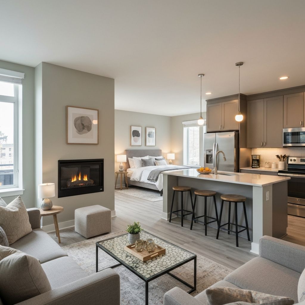 Modern 1BR Apartment